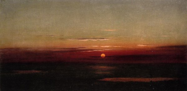 Sunset Of The Marshes
